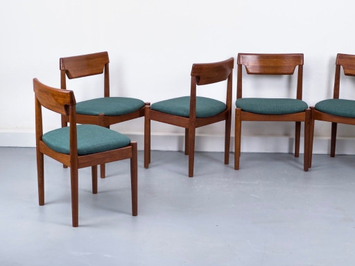 Teak Dining Chairs from Glostrup Møbelfabrik, 1960s, Set of 6 – eetkamerstoelen, Wood (photo 2 of 15)