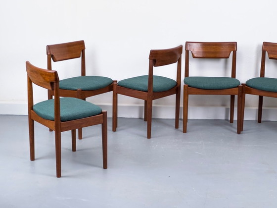 Teak Dining Chairs from Glostrup Møbelfabrik, 1960s, Set of 6 – Esszimmerstühle, Wood (photo 2 of 15)
