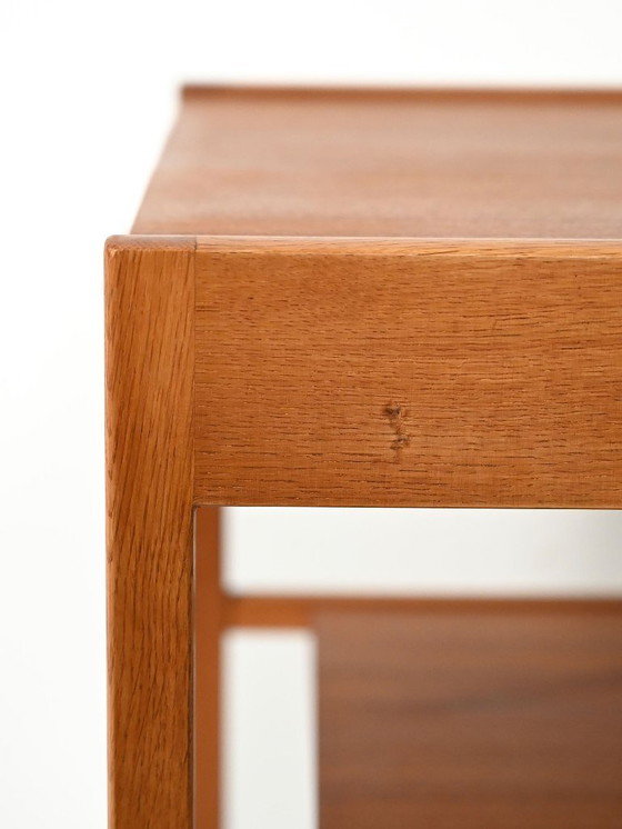 Image 1 of Paire de tables de chevet scandinaves en teck des années 1960