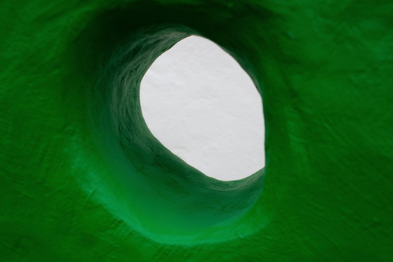 Zion Green Carved Chair – Tom Heywood, Beistellstühle, Wood (photo 6 of 7)