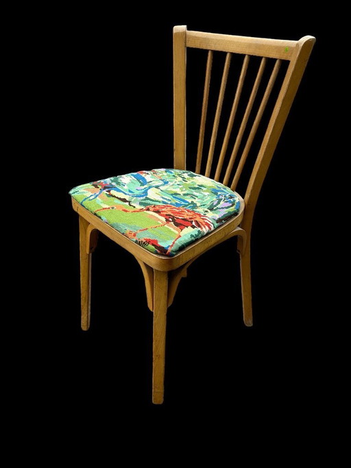 Reupholstered Baumann Chair – eetkamerstoelen, Wood