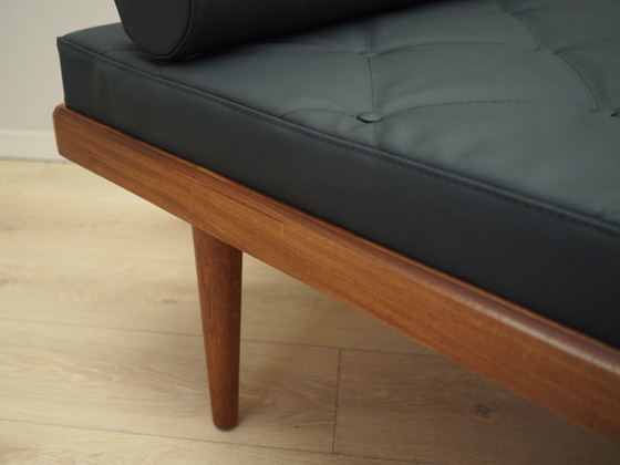 Image 1 of Cama de día de teca, diseño danés, años 70, producción: Dinamarca