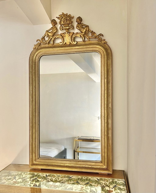 Specchio antico 129x72 cm