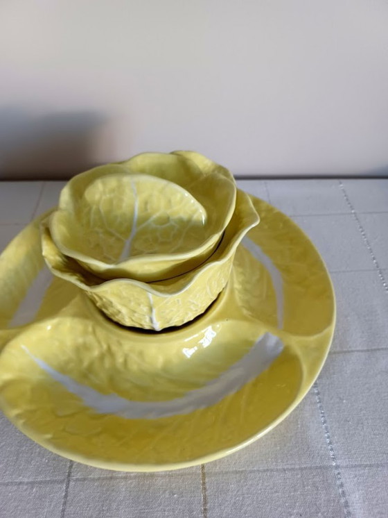 Image 1 of Secla Portuguese Ceramics - Vintage '50s-'60s Cabbageware