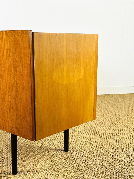 Image 1 of Minimalist Scandinavian teak sideboard, 1960