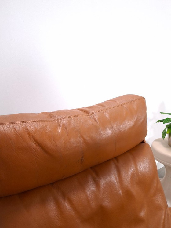 Poltrona Vintage COR Swing con pouf, Reinhold Adolf, Pelle Cognac – Poltrone (photo 10 of 22)