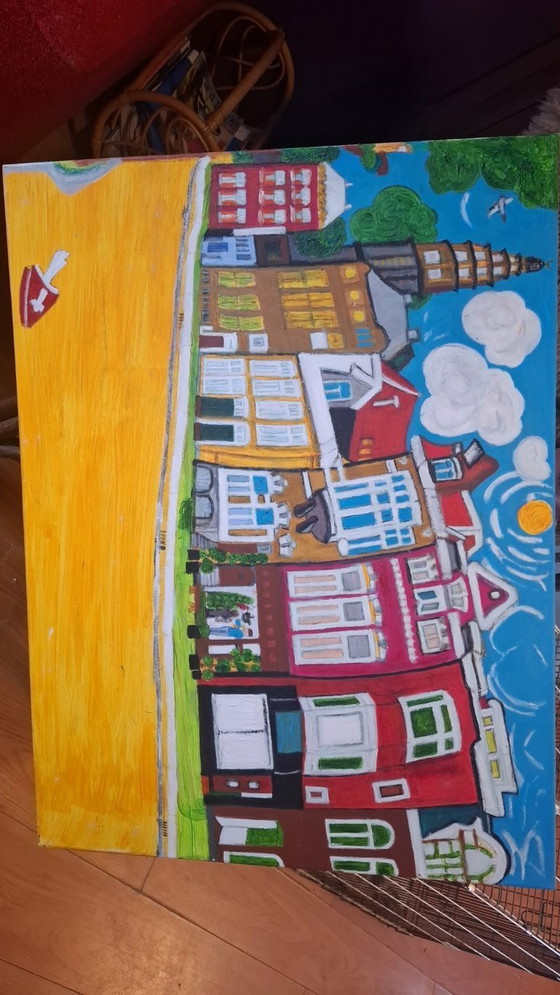 Image 1 of Magnifique peinture fisheye