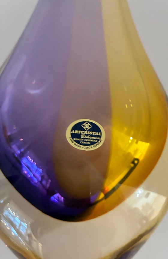 Image 1 of Glasobjekt von Art Crystal Bohemia