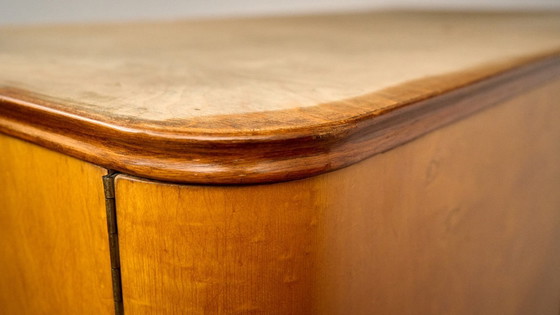 Image 1 of Art Deco kledingkast van Jindrich Halabala voor UP Závody