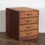 Petite commode kotansu japonaise à quatre tiroirs – Japon, période Shōwa, vers 1960 – Brass (photo 7 of 40)