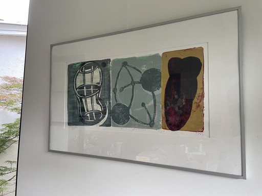 Sérigraphie "Bitter sweet" (1993) de Piet Warffemius