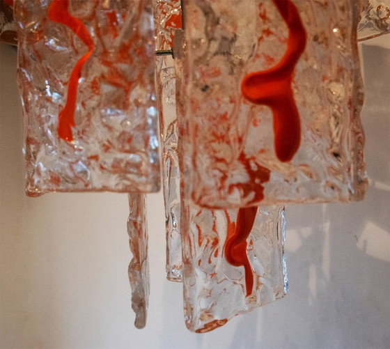 Image 1 of Rare Carlo Nason chandelier for A.V. Mazzega, 1960s