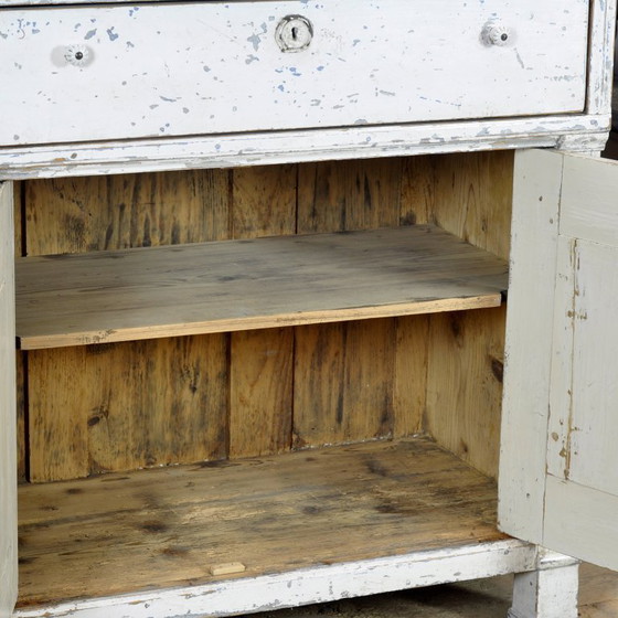 Image 1 of Sideboard aus Kiefernholz, 1910er Jahre