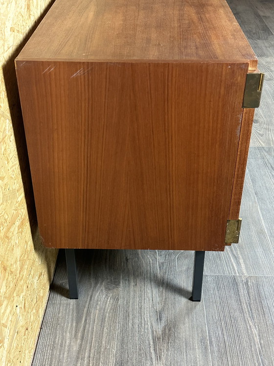Image 1 of 60er 70er Jahre Teak Sideboard Kommode Schrank Rego Mobile Danish Modern Design