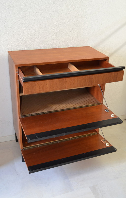 Vintage Kast Schoenenkast Dressoir