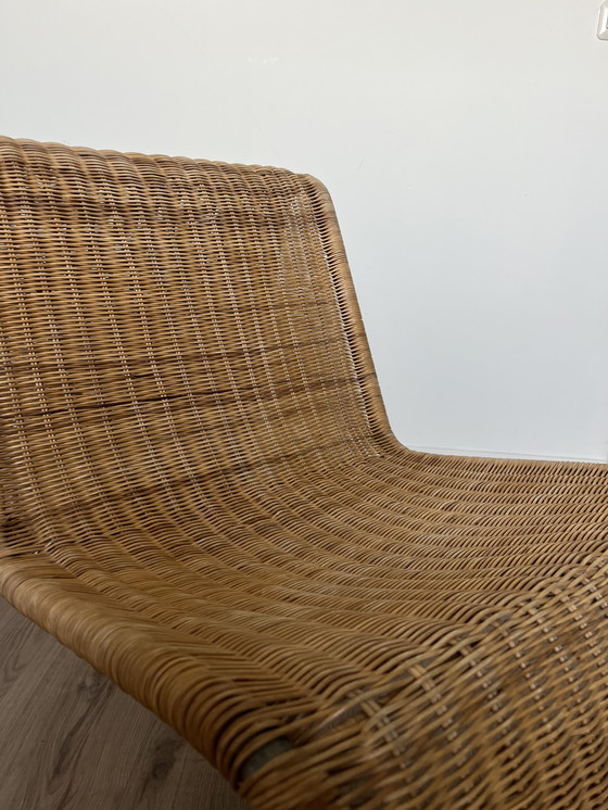 Image 1 of Ikea Hestra model rattan lounge chair, 1982. Inspired by Tito Agnoli Design