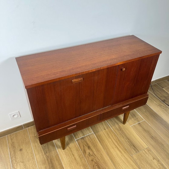 Image 1 of Scandinavian style sideboard/bar cabinet, 1960/70 MCM