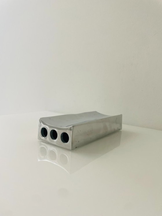 Image 1 of Modern stainless steel design vase with 3 openings