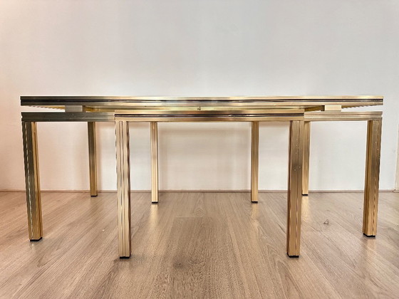 Image 1 of Pierre Vandel set of two nesting tables