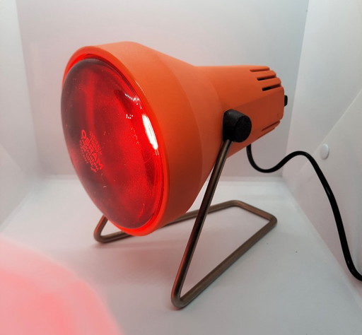 EUROPA STYLE lampe chauffante orange avec ampoule Osram