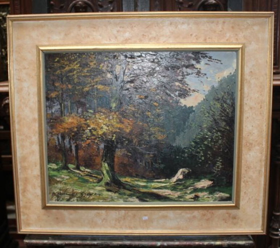 The painting "Beginning of autumn". – Paintings & Drawings, Canvas (photo 3 of 3)