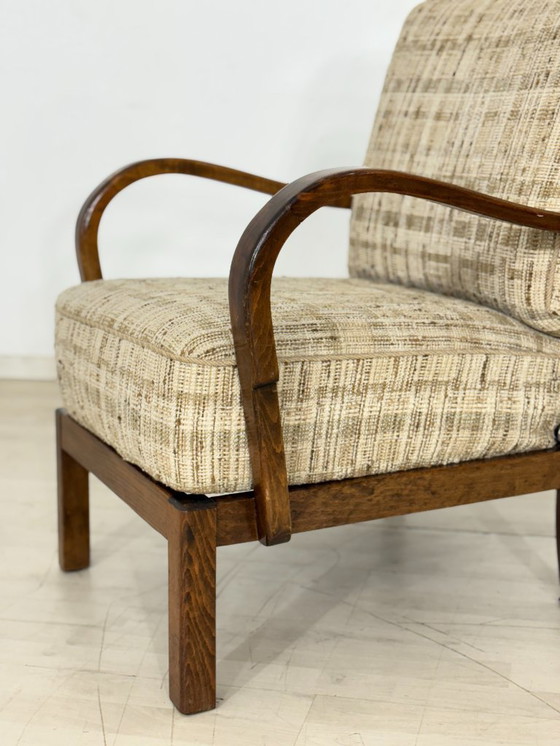 Image 1 of Art Deco Sessel Armlehnsessel Wohnzimmersessel um 1940