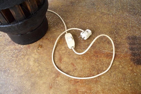 Image 1 of 1930s Rustic Antique Floor Lamp Vintage Lampadaire