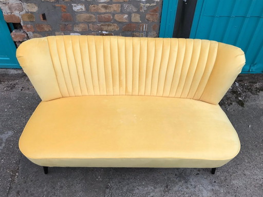 Yellow Club Sofa, 1960s