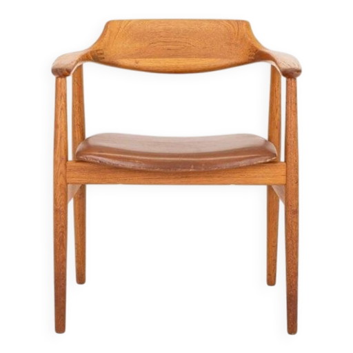Sillón vintage de Høng Stolefabrik, años 60