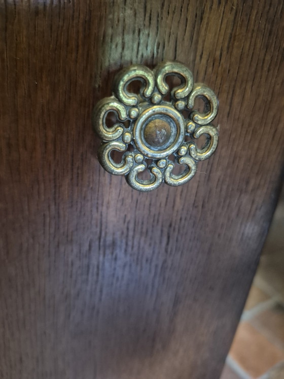 Set originale di 2 eleganti comodini in legno di metà secolo, vintage – Wood (photo 6 of 7)