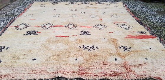 Image 1 of Alfombra bereber de lana anudada a mano, 191 x 157 cm