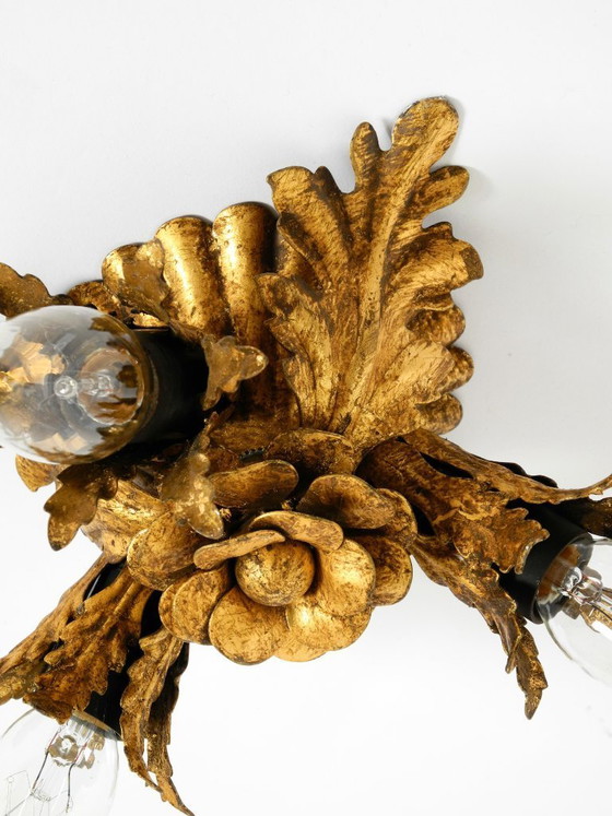 Image 1 of Magnifique petite lampe de plafond de la marque Banci Firenze, Italie, datant des années 1960.