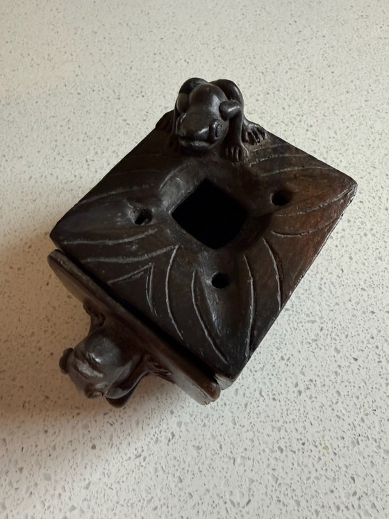 Old Ceramic Frog Box, Decorative Objects, Black (photo 4 of 7)