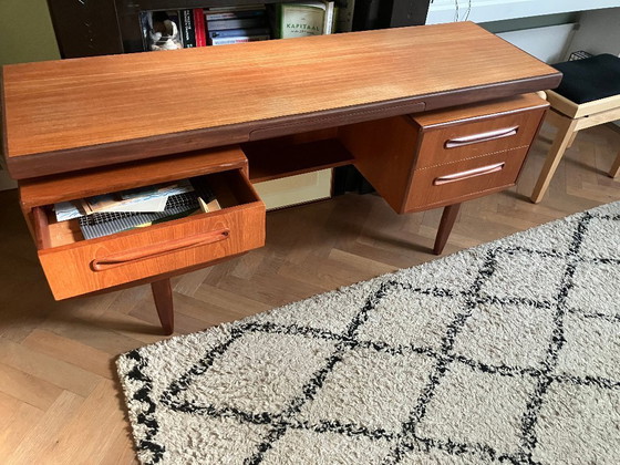 Image 1 of Mid-century vintage teak desk