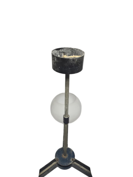Art Deco Style Chandelier, Poland, 1970s – Glass, Metal (photo 5 of 8)