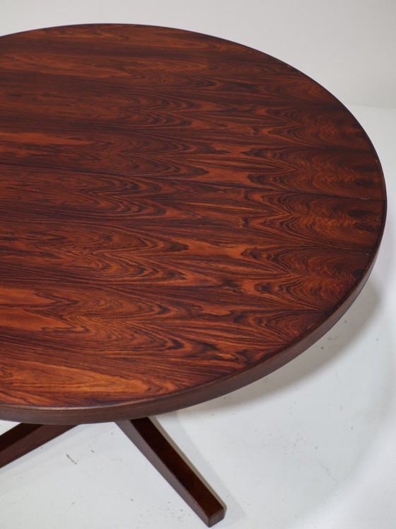 Image 1 of Uitschuifbare eettafel palissander Deens 1960s