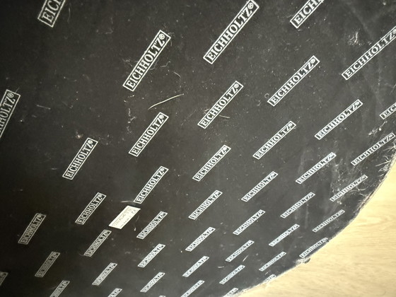 Image 1 of Eicholz Silom floor lamp silver with organza lampshade and taupe edge