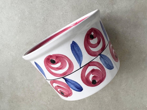 1x Grote Vintage Keramiek Bloempot - N 506a – Plantenbak, Ceramic (photo 5 of 5)