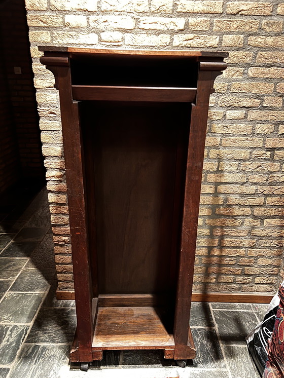 Image 1 of Eiken kast, zuil