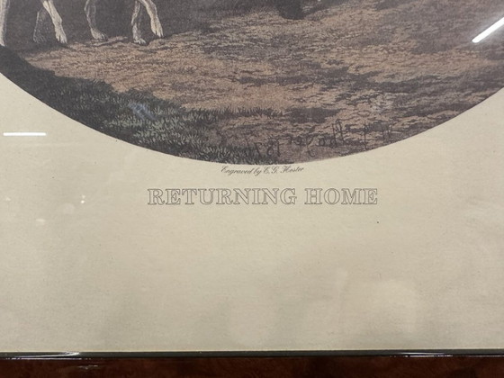 Prent "Returning home" – Kunst, Glas, Papier (photo 3 of 5)