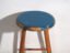 Antique wooden stool with round seat – Central Europe, circa 1950 – Rustic (photo 15 of 34)