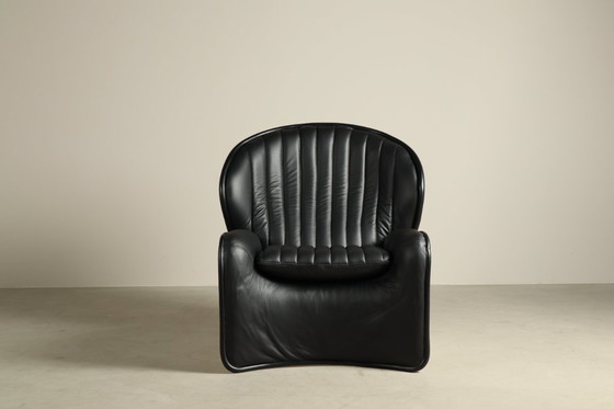 Image 1 of Poltrona Lotus Lounge di André Vandenbeuck per Strässle International, 1969