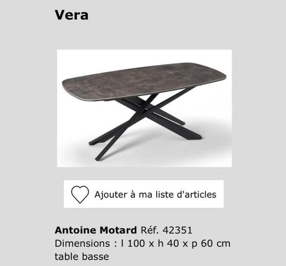 Image 1 of Tavolino da caffè Antoine Motard