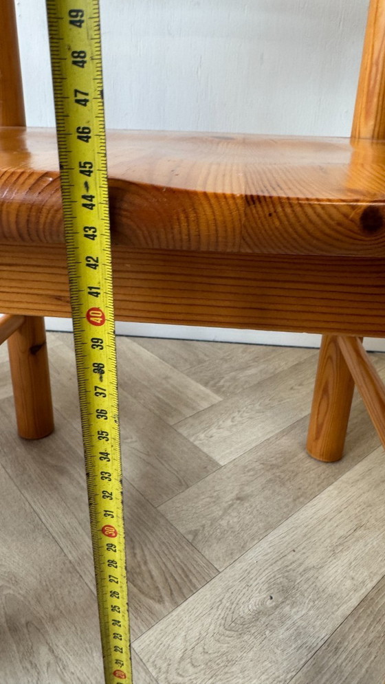 Image 1 of 4 chaises vintage de style Daumiller