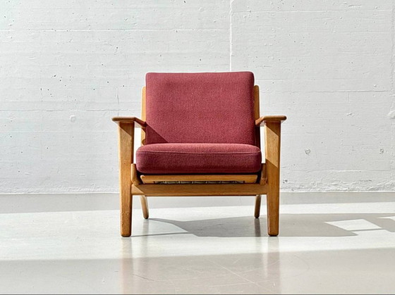 Image 1 of Fauteuil GE 290 Easy Chair de Hans J. Wegner pour Getama, années 1950