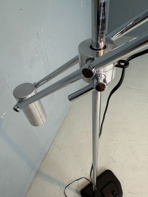 Image 1 of Lampadaire Haloprofil 8008 de Viktor Frauenknecht pour Swiss Lamps, années 1970