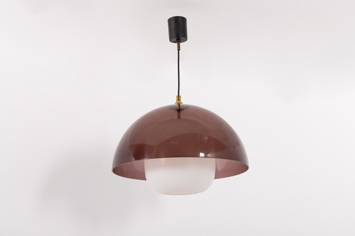 Italiaanse moderne hanglamp van Stilux Milano, jaren 70.