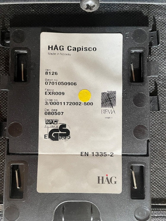 HÅG Capisco 8126 – Swivel chairs, Textile (photo 11 of 11)