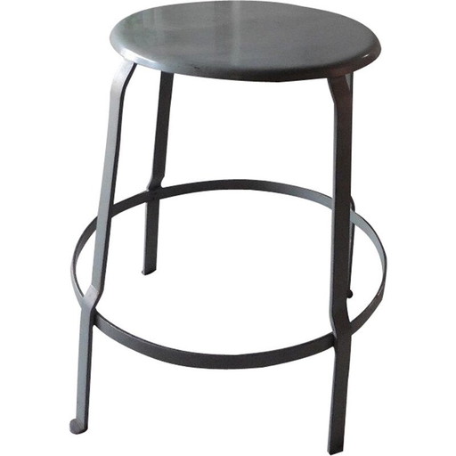 tabouret d'usine vintage