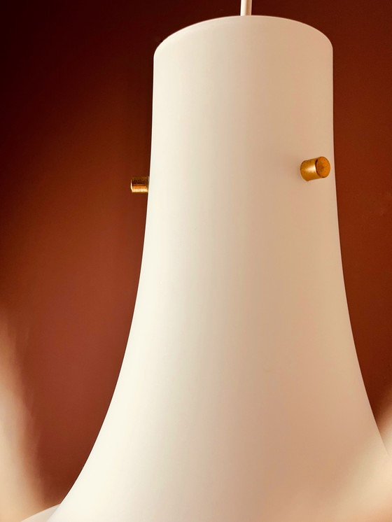 Image 1 of XL Glasshouse Limburg Trumpet Lamp